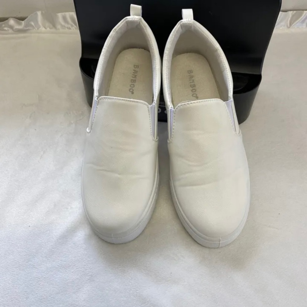 womens shoes size 7.5 SLIP ON bamboo brand